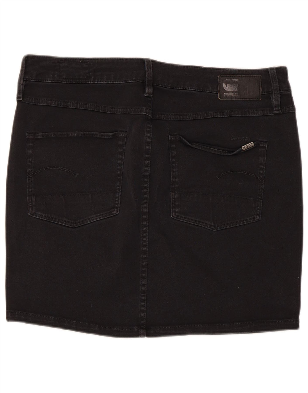 G-Star Dame Mini Denim Nederdel W30 Medium Sort Bomuld