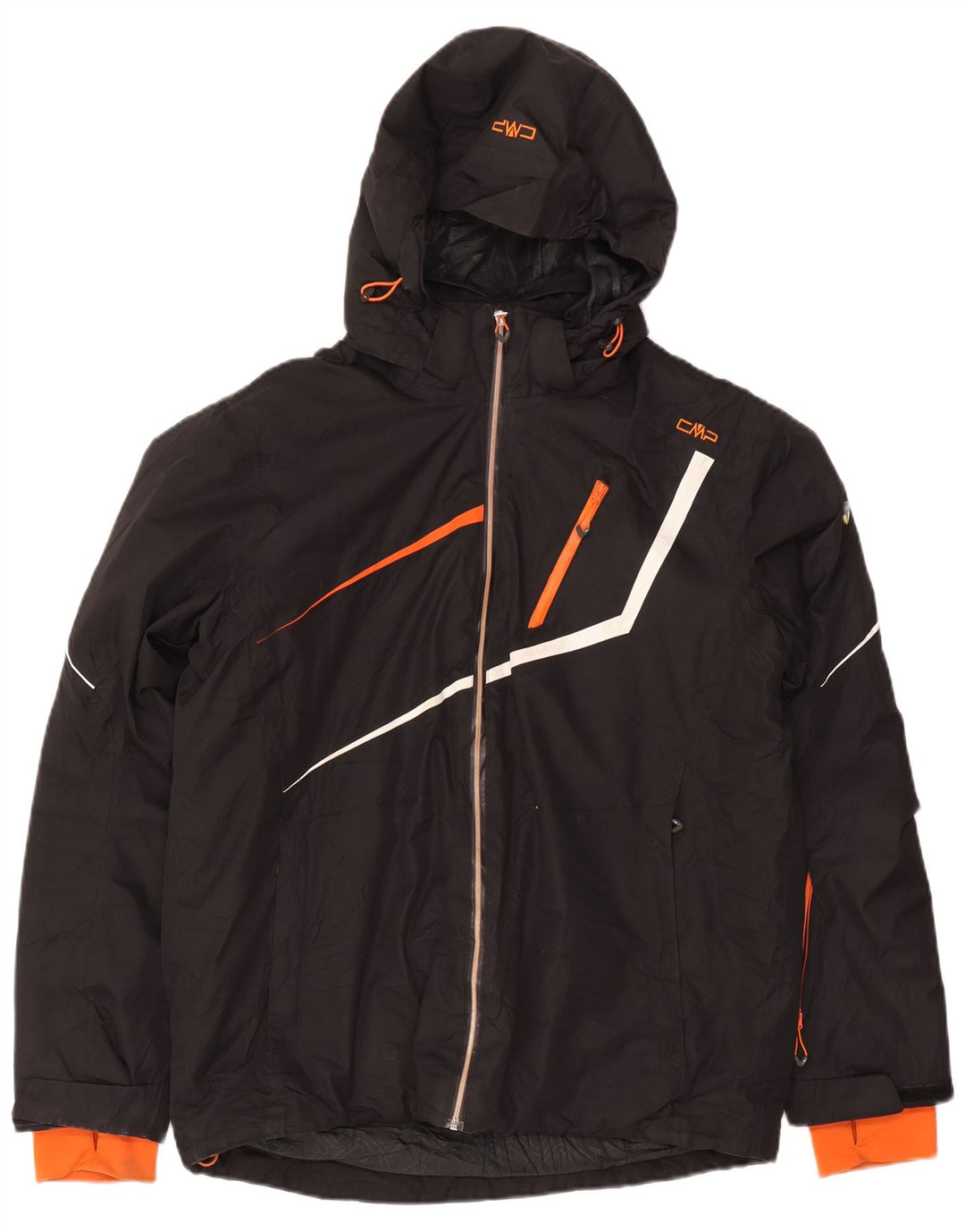 CMP Herre Hætte Skijakke IT 54 2XL Sort Colourblock Polyester Sports