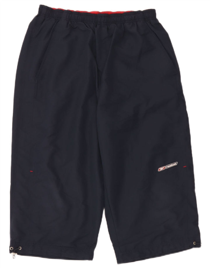Adidas Herre Capri Træningsdragt Bukser XL Navy Blue Polyester