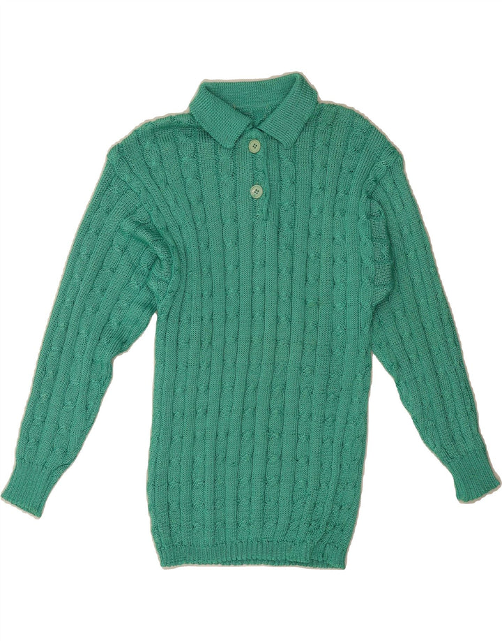 Womens Polo Neck Jumper Sweater UK 12 Medium Vintage Vintage and Second-Hand Vintage from Messina Hembry 