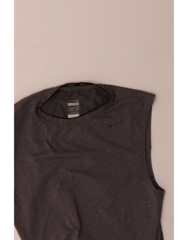 NIKE Herrevest Top UK 42/44 Large Grå