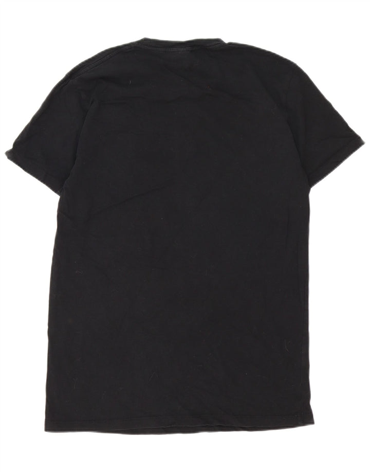 Diesel Herre Grafisk T-Shirt Top Medium Sort
