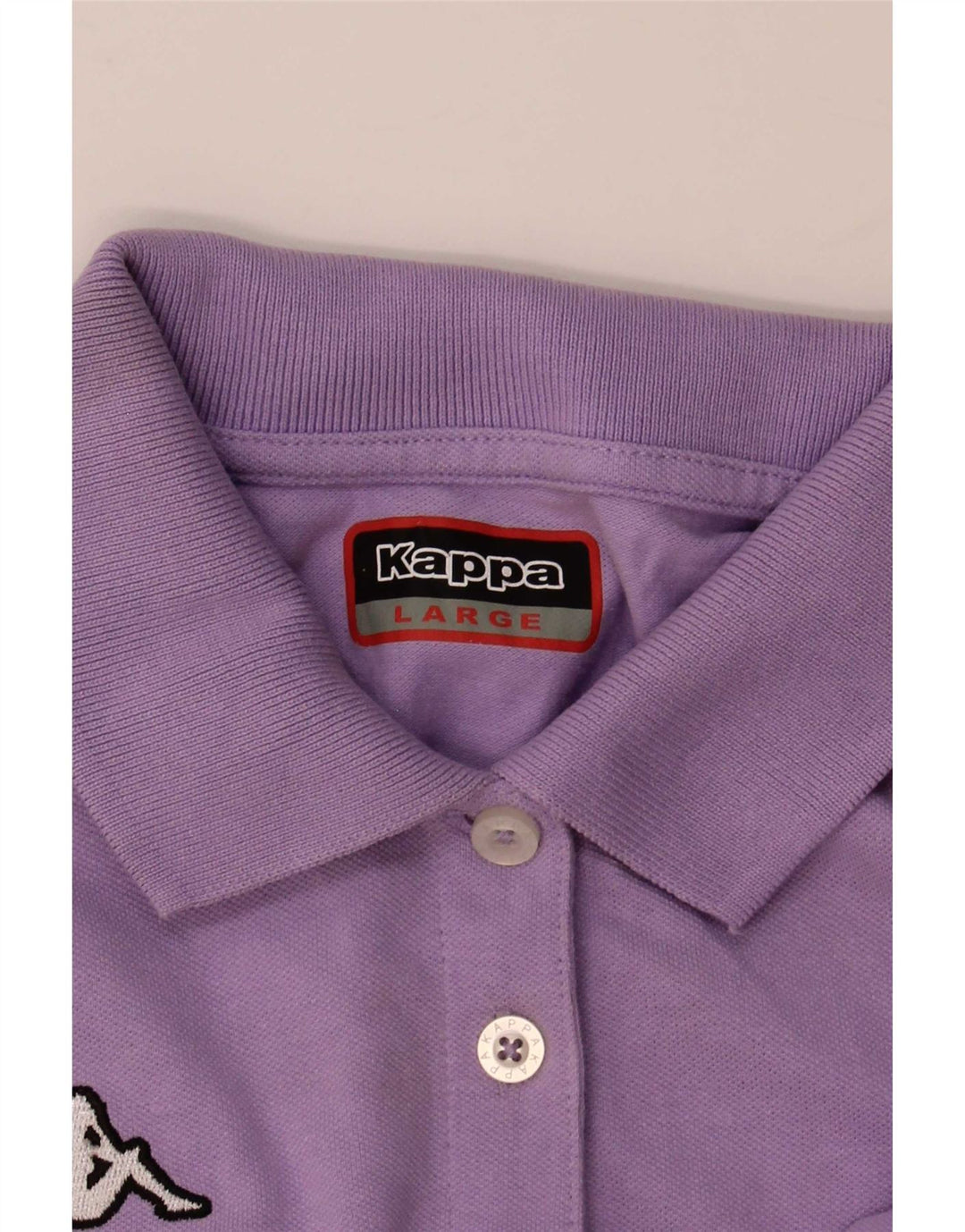 Kappa Dame Polo Shirt UK 16 Large Purple