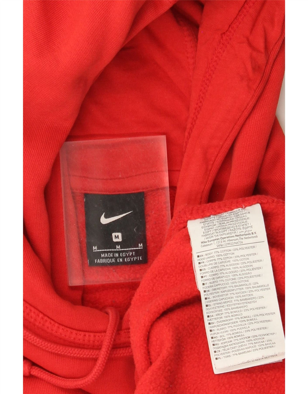 Nike Herre hættetrøje Jumper Medium Rød Bomuld