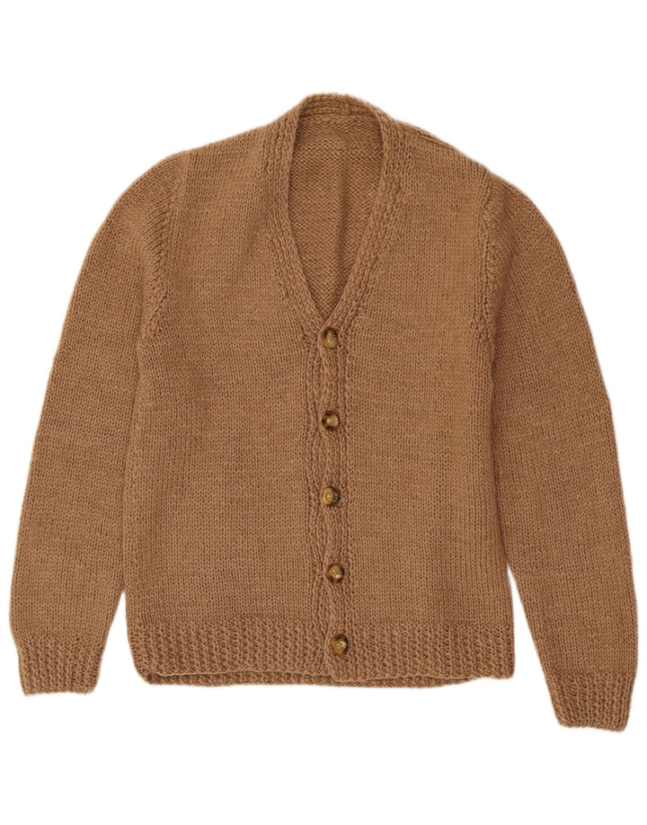Vintage herre cardigan sweater XS Brun