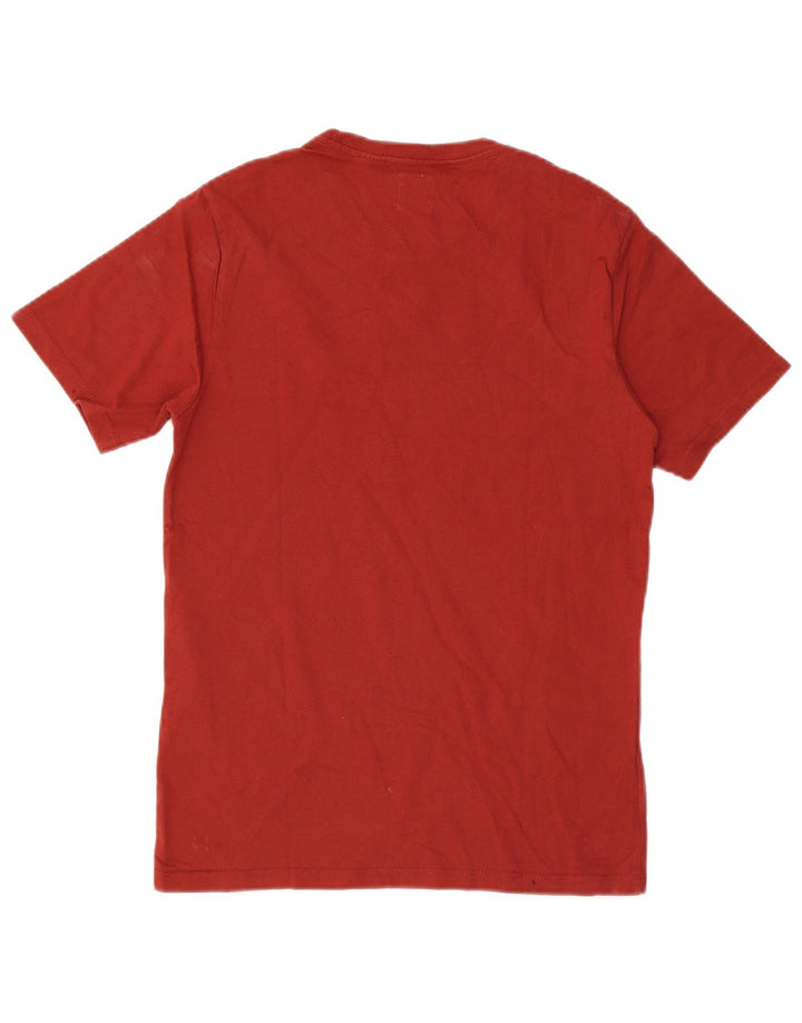 LEVI'S Mens Standard T-Shirt Top Small Burgundy Cotton