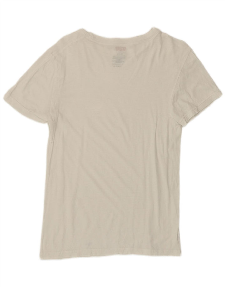 Levi's Herre T-Shirt Top UK 34/36 Lille hvid bomuld
