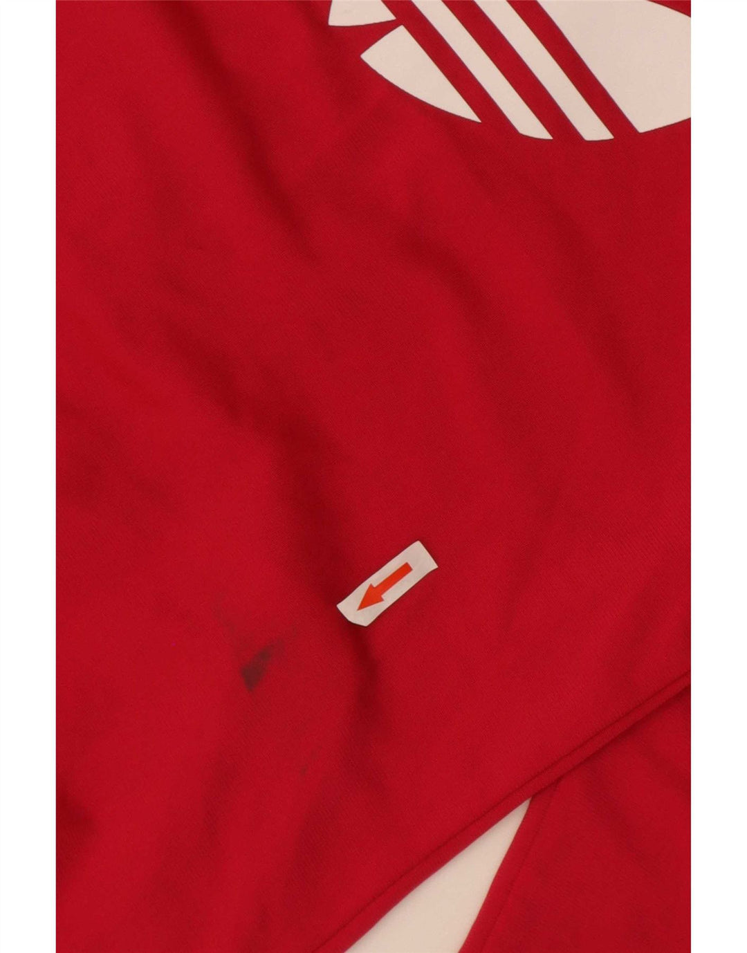 Adidas piger grafisk træningsdragt topjakke 11-12 år rød polyester