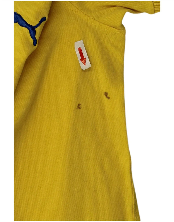 Puma herre poloshirt lille gul bomuld