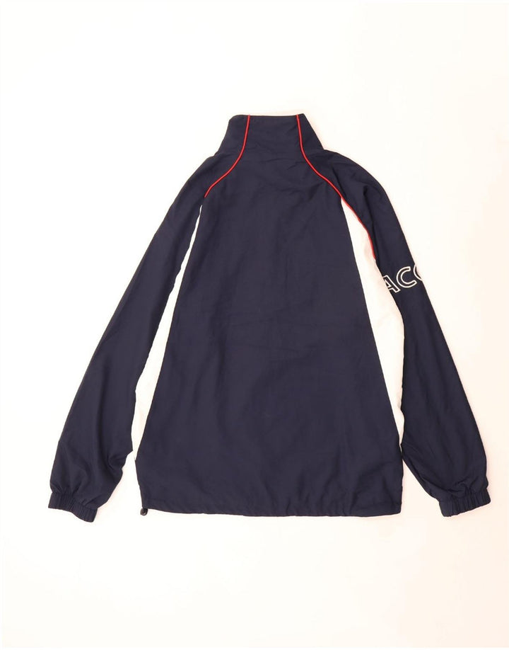 Lacoste Træningsdragt til mænd Top jakke Størrelse 3 Small Navy Blue Colourblock