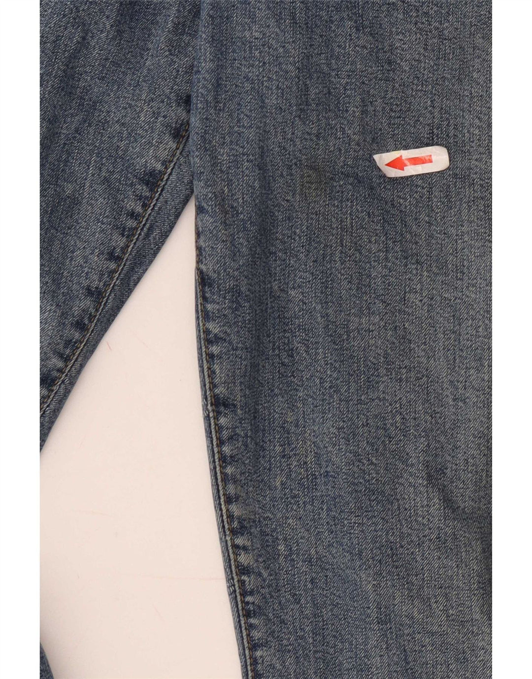 Armani Straight Jeans til mænd W32 L32 Blå bomuld
