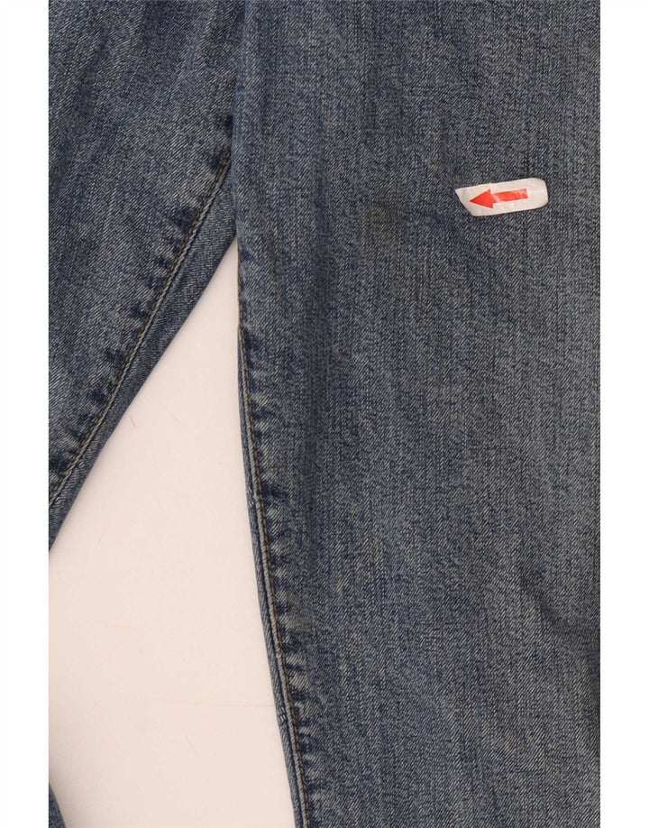 Armani Straight Jeans til mænd W32 L32 Blå bomuld