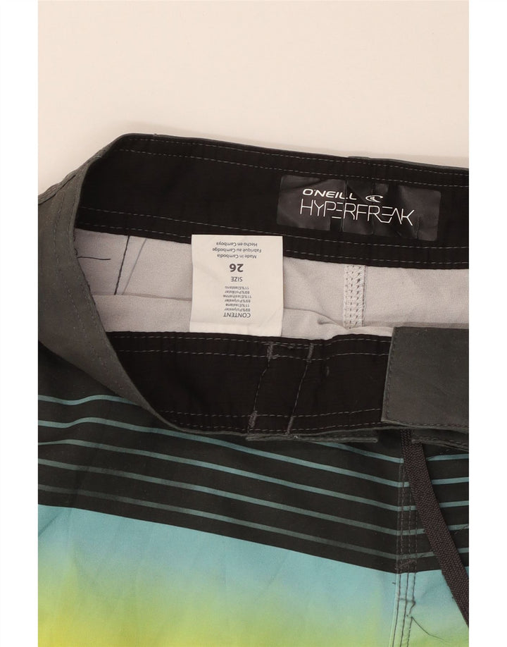O'NEILL Mens Swimming Shorts XS Multicoloured Striped Polyester