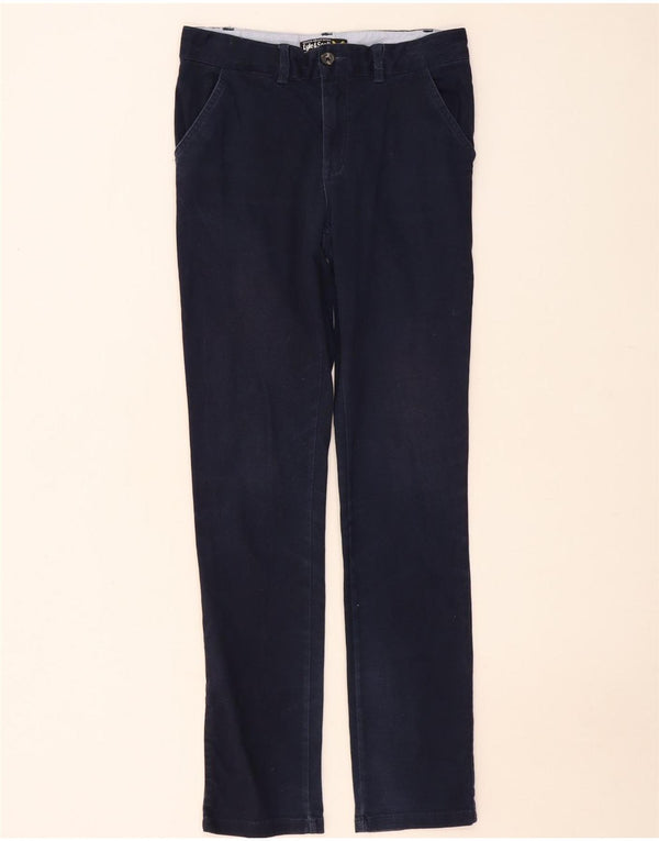 Lyle & Scott drenge slim chino bukser 14-15 år W28 L30 marineblå bomuld