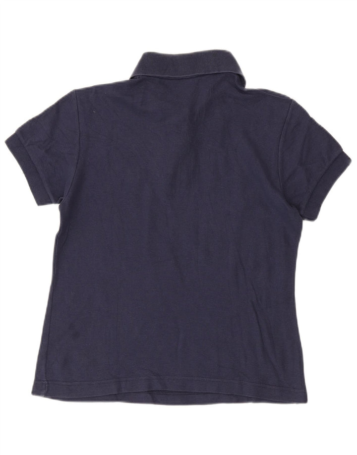FILA Dame poloshirt IT 42 Medium Navyblå Bomuld