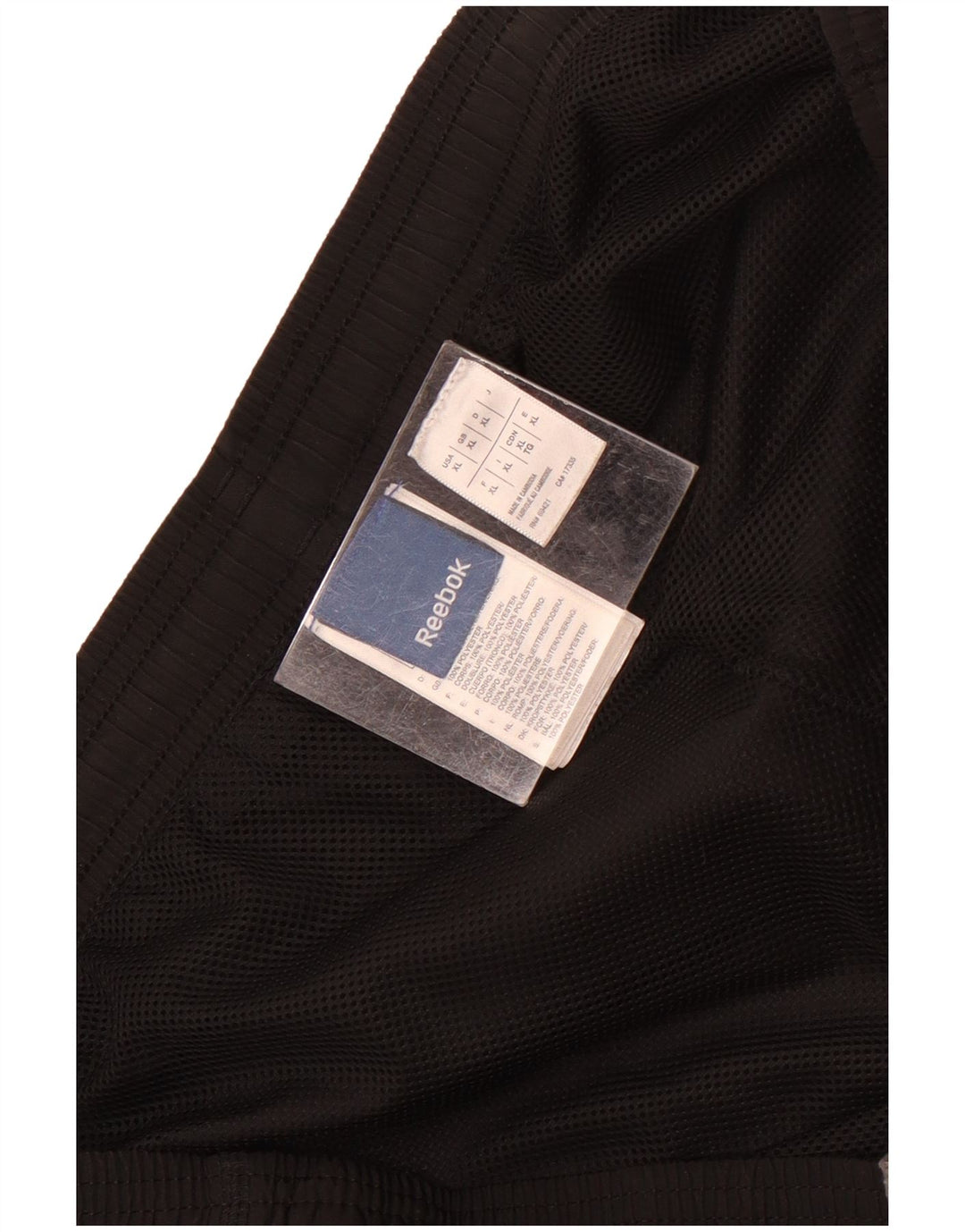 Reebok Træningsdragtsbukser til mænd XL sort polyester