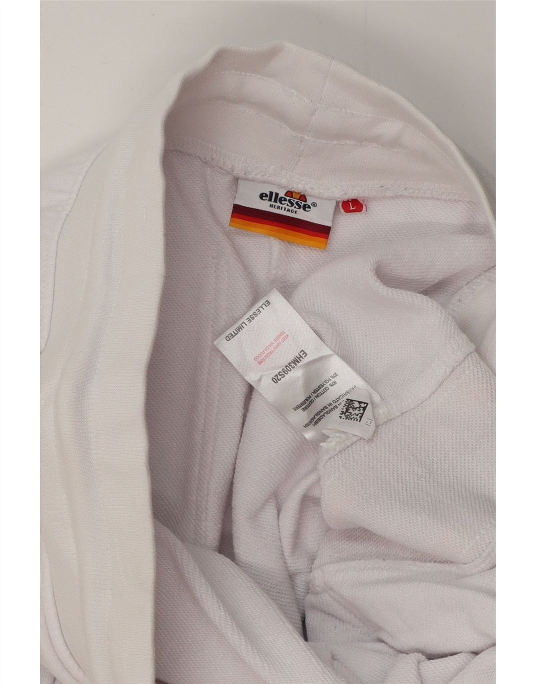 ELLESSE Heritage Graphic Tracksuit Bukser Large White Colourblock