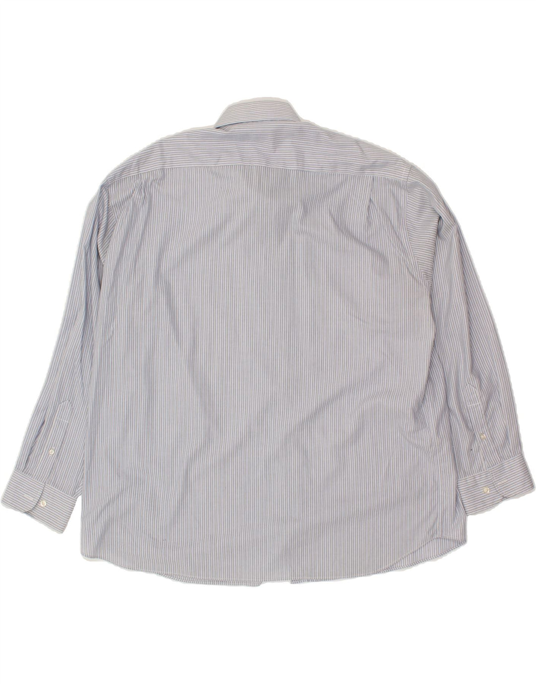 DOCKERS Mens Shirt Size 18-18 1/2 2XL Blue Striped Cotton Vintage Dockers and Second-Hand Dockers from Messina Hembry 