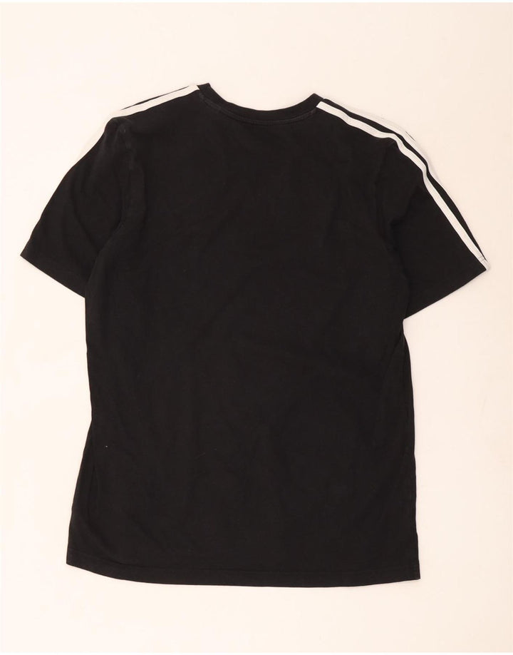 Adidas Herre T-Shirt Top Stor Sort Bomuld