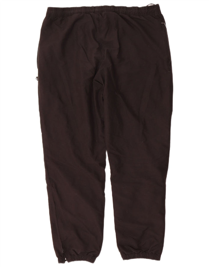 ADIDAS Mens Tracksuit Trousers Joggers Large Black