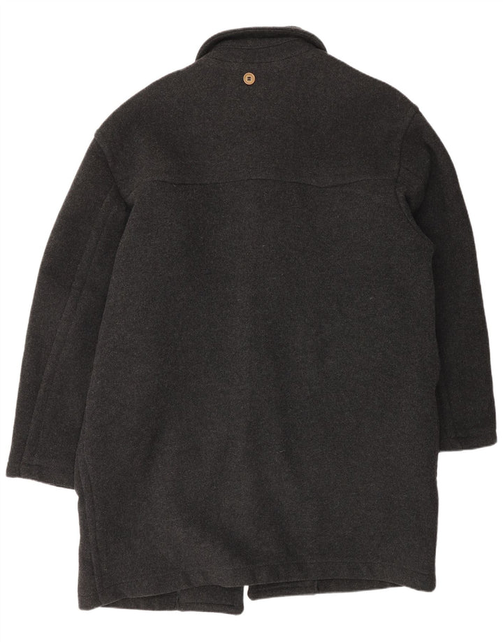 Pit Stop Herre Duffle Coat UK 40 Stor Grå Uld