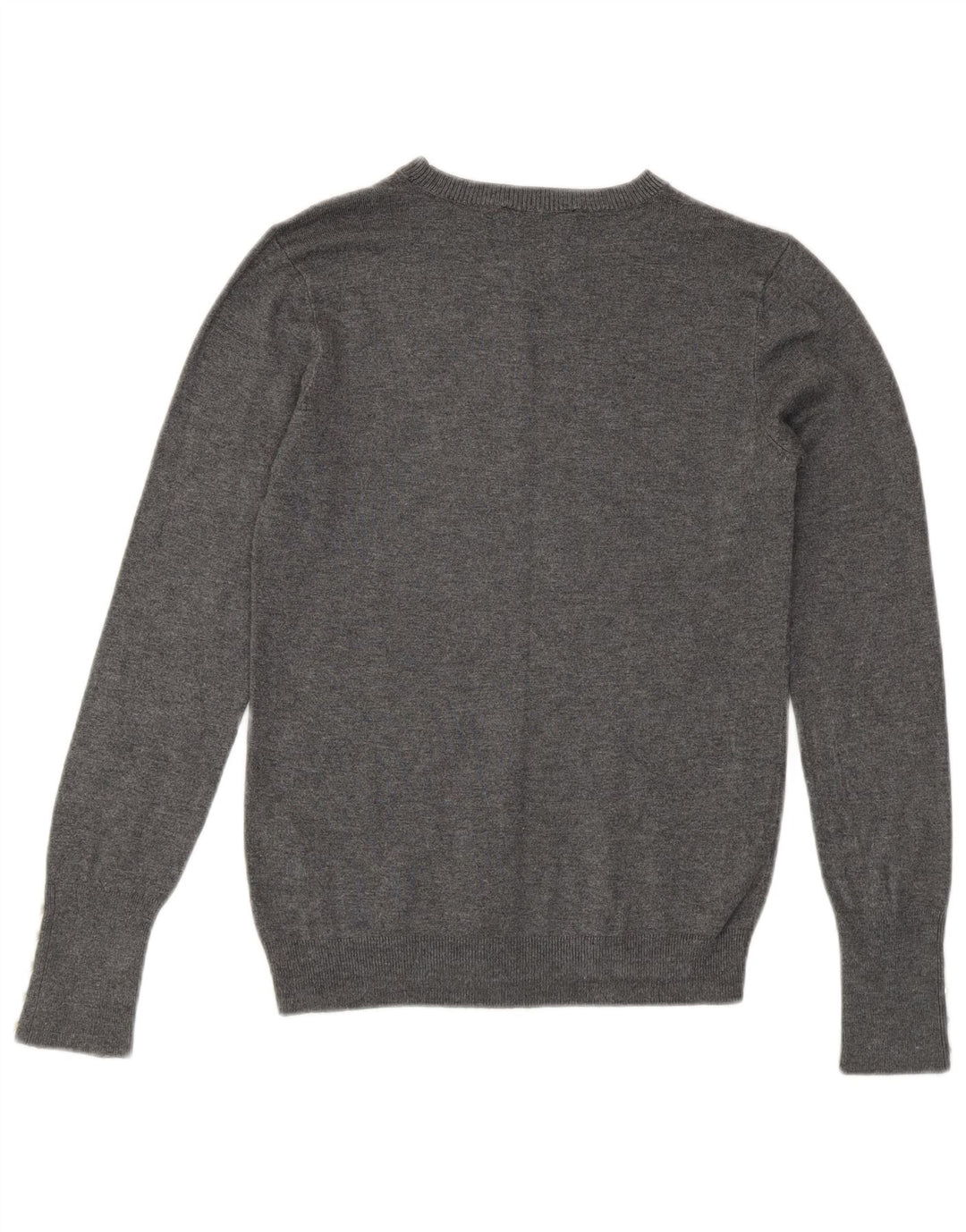 Zara Dame sweater med rund hals DK 12 Medium Grå Viscose