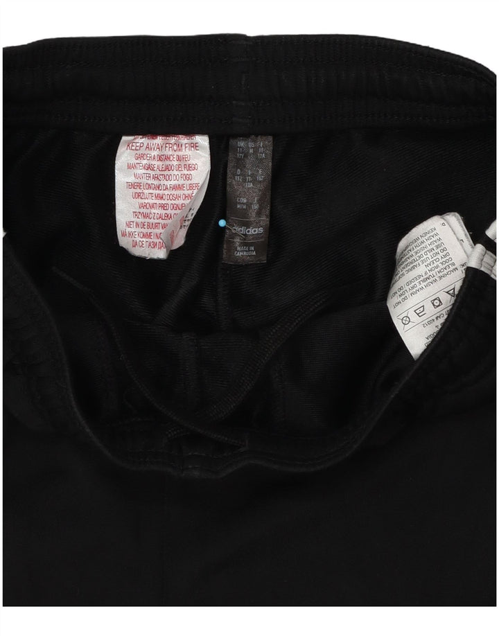 Adidas Boys Aeroready Tracksuit Bukser 11-12 år Sort Polyester