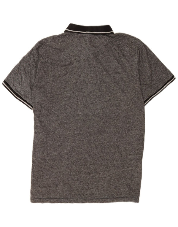 Pierre Cardin Herre Kortærmet Regular Fit Polo Shirt XL Grå Flecked