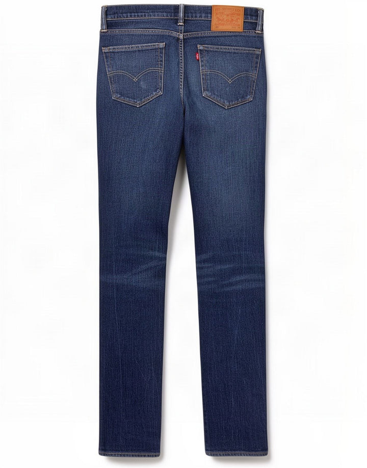 Levi's Herre 511 Slim Jeans W30 L34 Blue Cotton