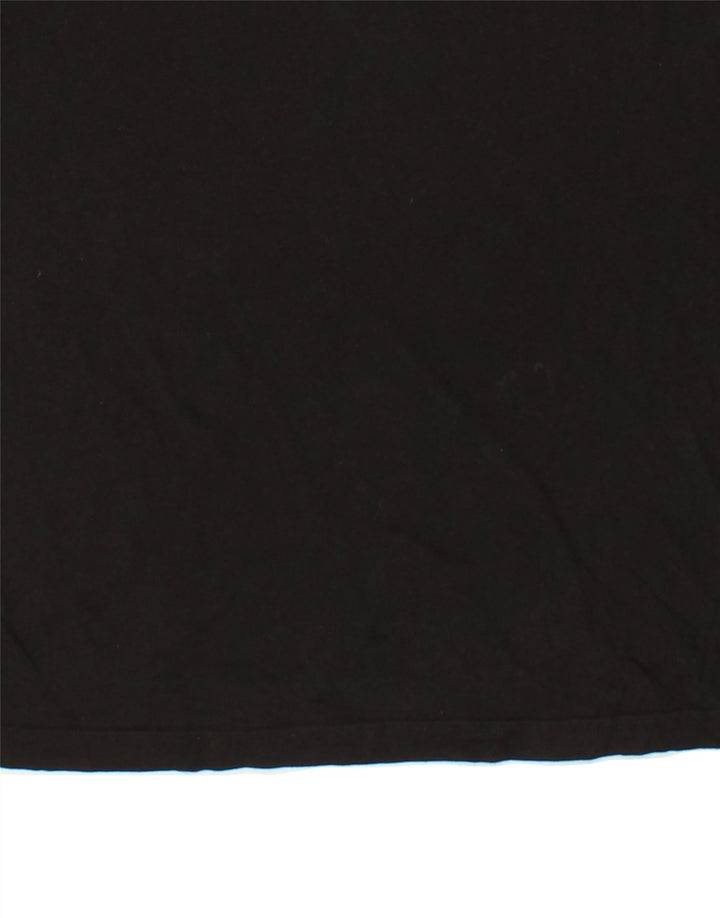 ADIDAS Mens T-Shirt Top Medium Black Cotton | Vintage Adidas | Thrift | Second-Hand Adidas | Used Clothing | Messina Hembry 