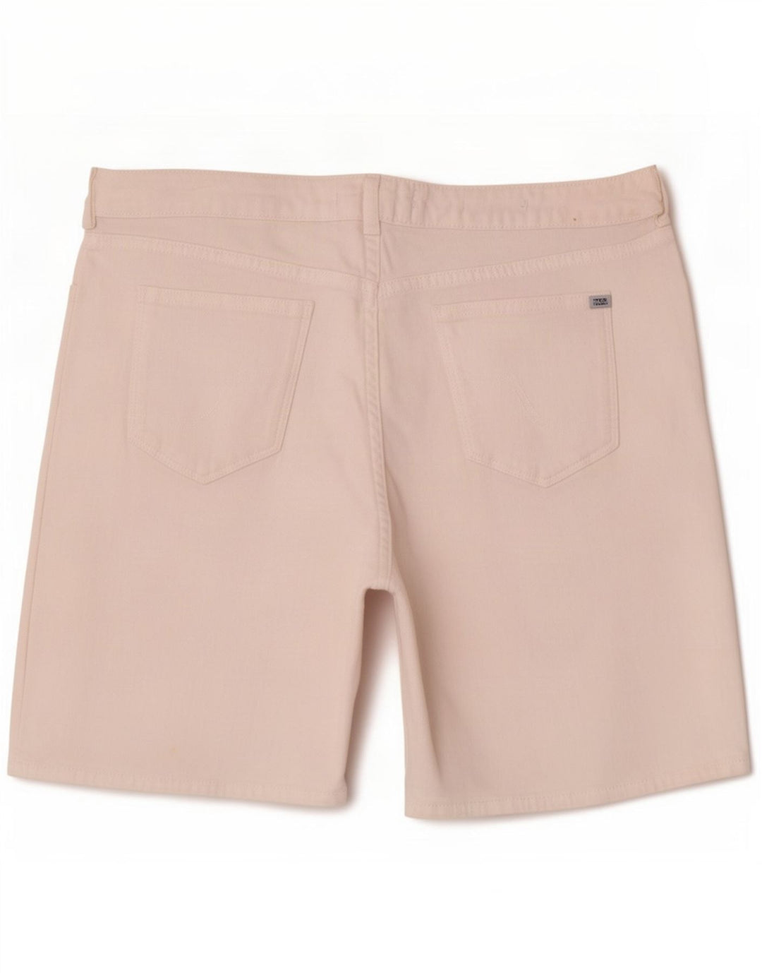 Fat Face Dame Denim Shorts UK 12 Medium W30 Hvid Bomuld
