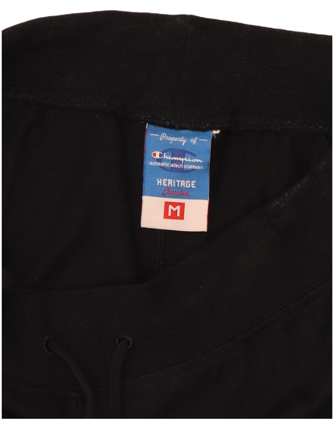 Champion Womens Heritage Classics Træningsdragt Bukser UK 12 Medium Black