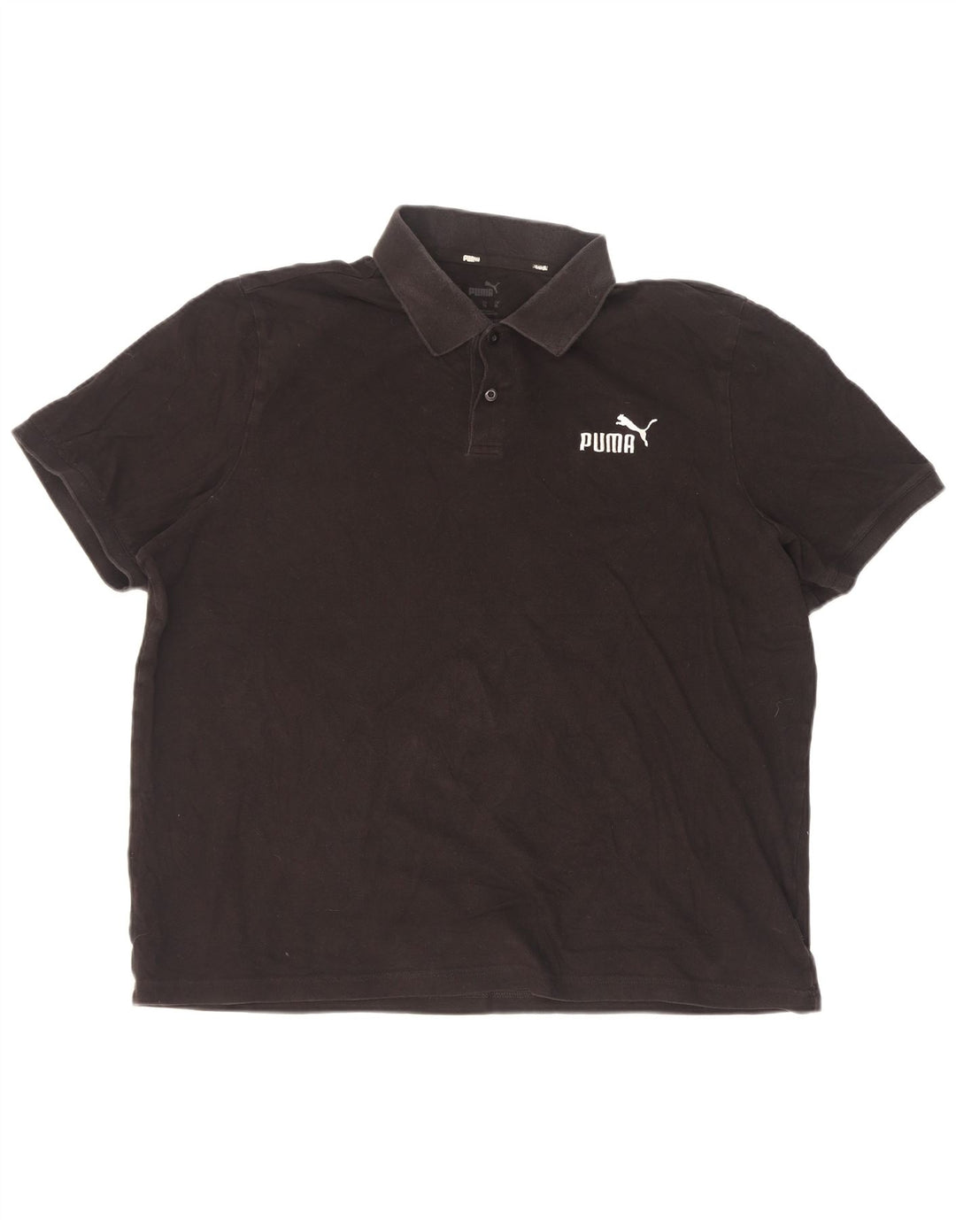 Puma herre poloshirt XL sort bomuld