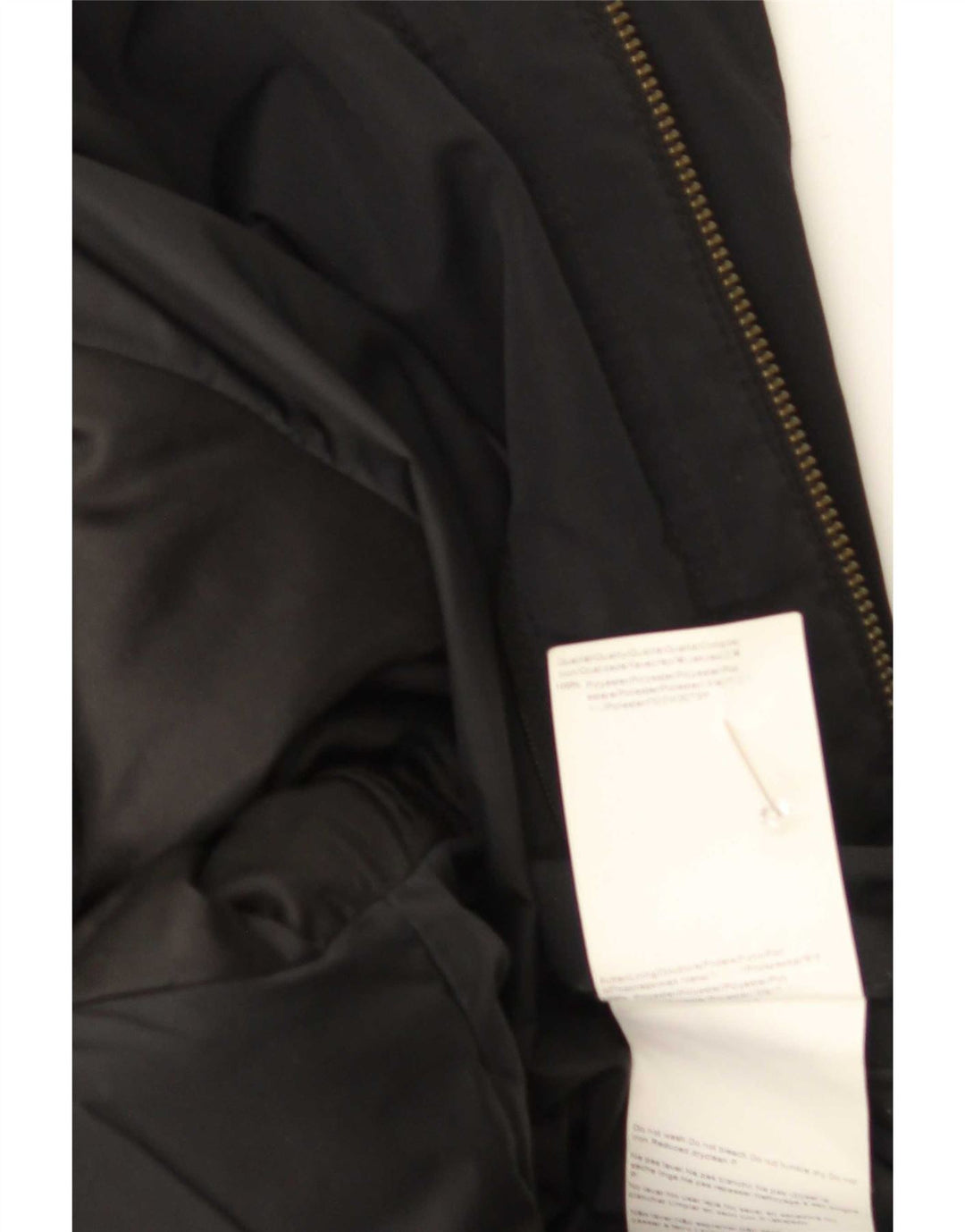 Hugo Boss Herre Overfrakke UK 42 XL Sort Polyester