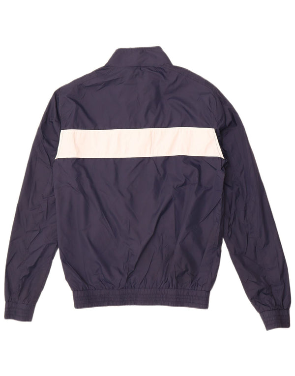 Superdry træningsdragt topjakke til kvinder UK 10 Small Navy Blue Colourblock