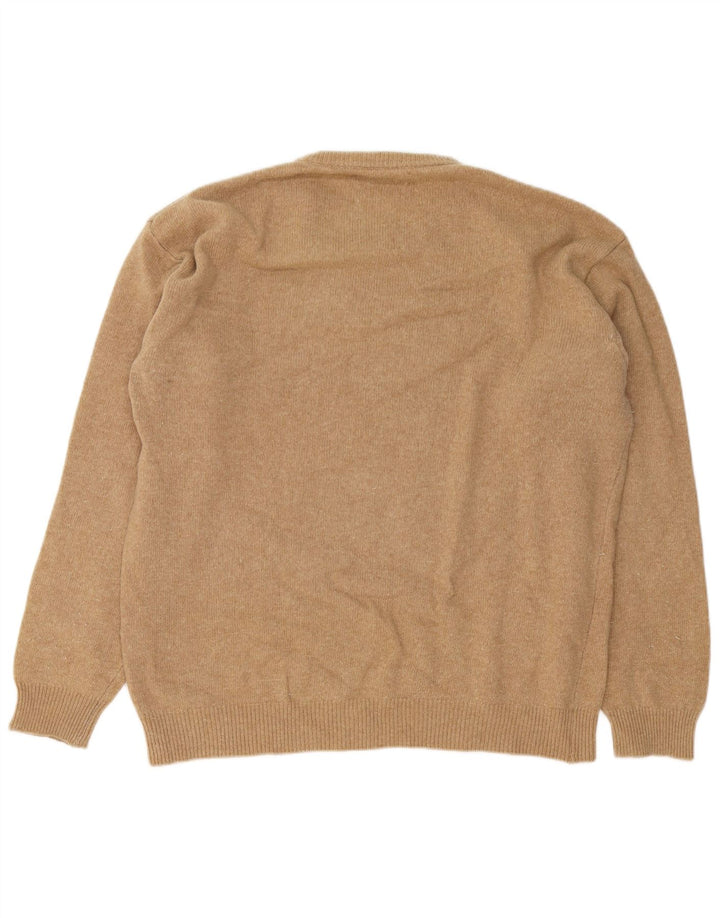 Marlboro Classics Herre Crew Neck Jumper Sweater 2XL Brun Uld