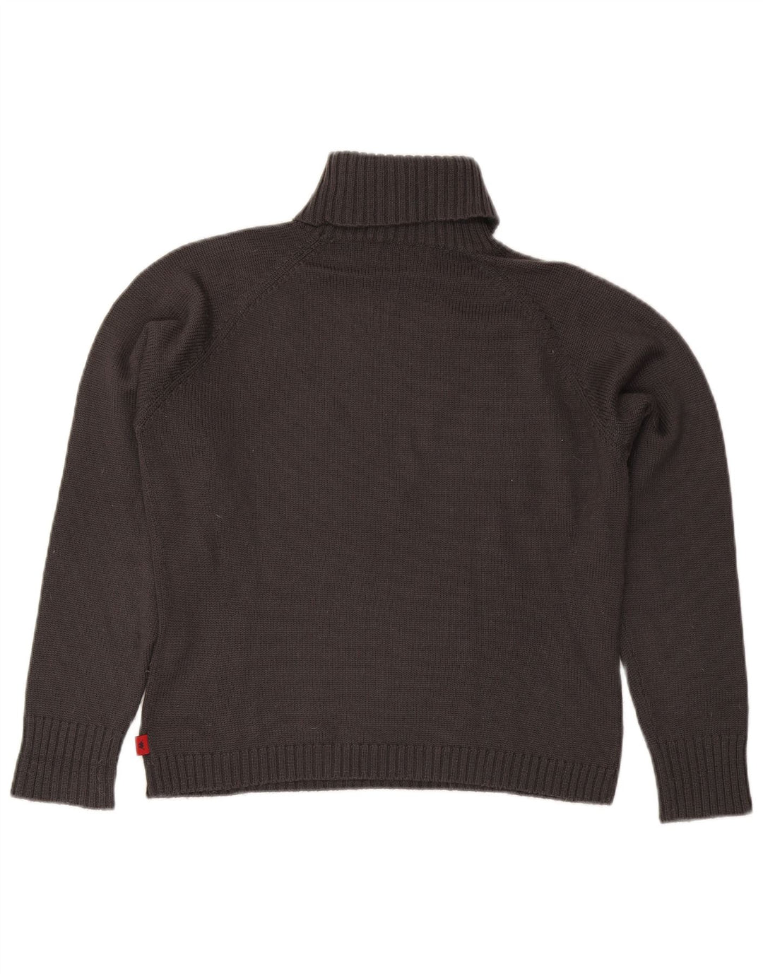 Kappa Dame Roll Neck Jumper Sweater UK 16 Large Grå Akryl