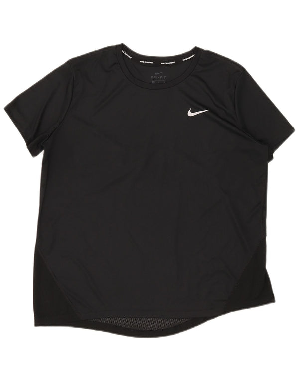 Nike Dame Dri Fit T-Shirt Top UK 16 Large Sort