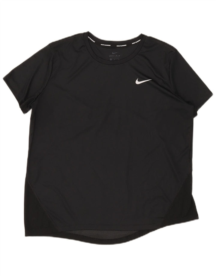 Nike Dame Dri Fit T-Shirt Top UK 16 Large Sort