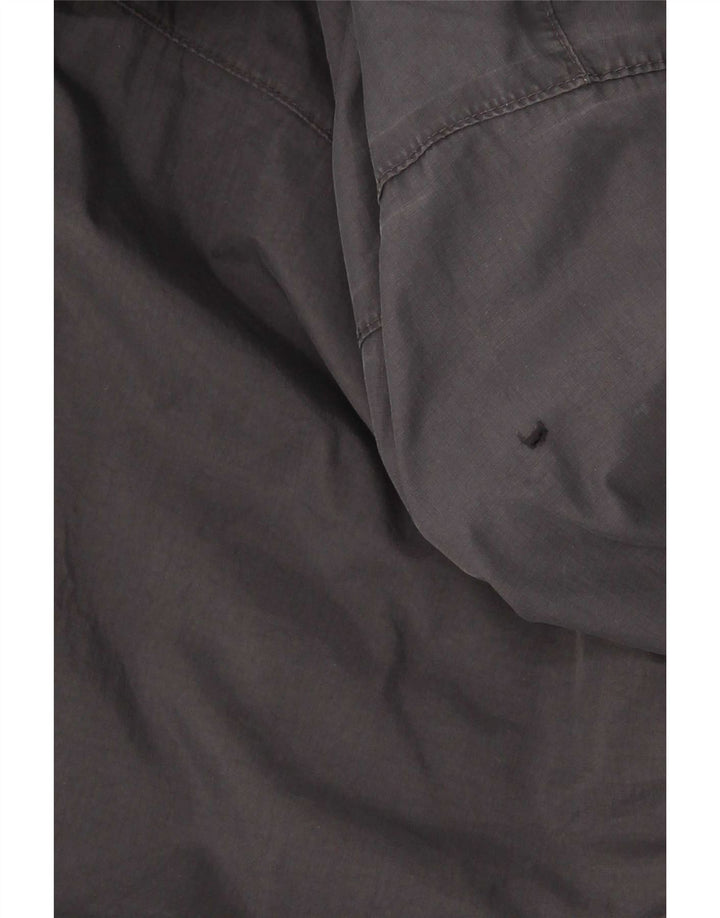 The North Face Regnjakke med hætte til mænd UK 40 Stor sort nylon