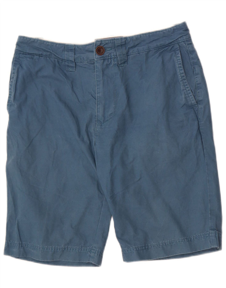 Fat Face Herre Chino Shorts W30 Medium Blue Bomuld