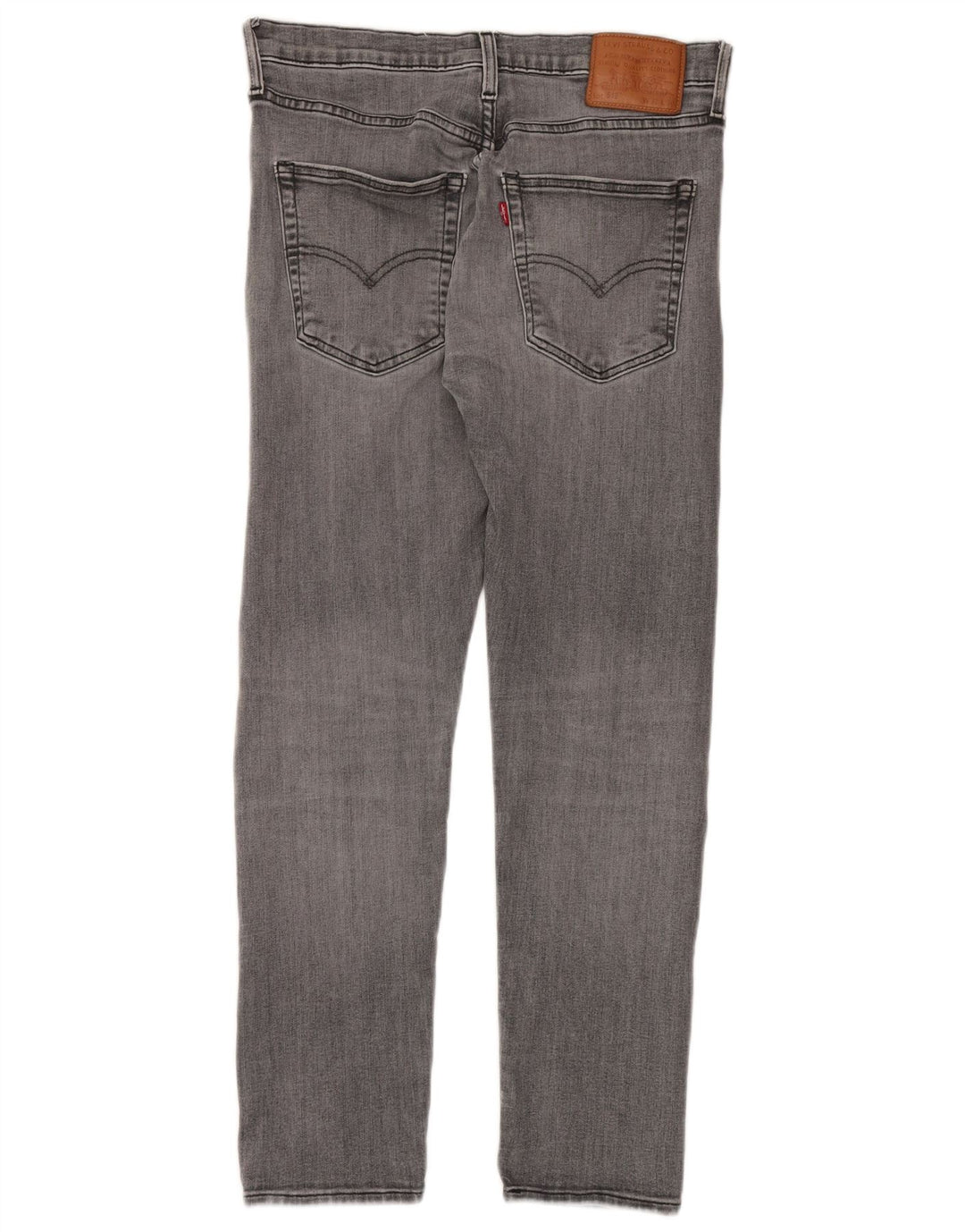 Levi's Herre 512 Slim Tapered Jeans W32 L30 Grå Bomuld