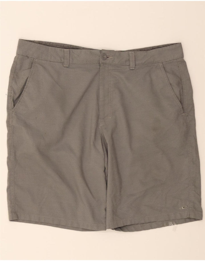 O'NEILL Mens Chino Shorts W38 XL Grey Polyester Vintage O'Neill and Second-Hand O'Neill from Messina Hembry 