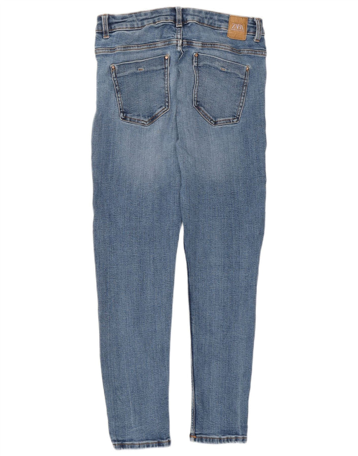 Zara Dame Skinny Jeans EU 40 Medium W30 L27 Blå