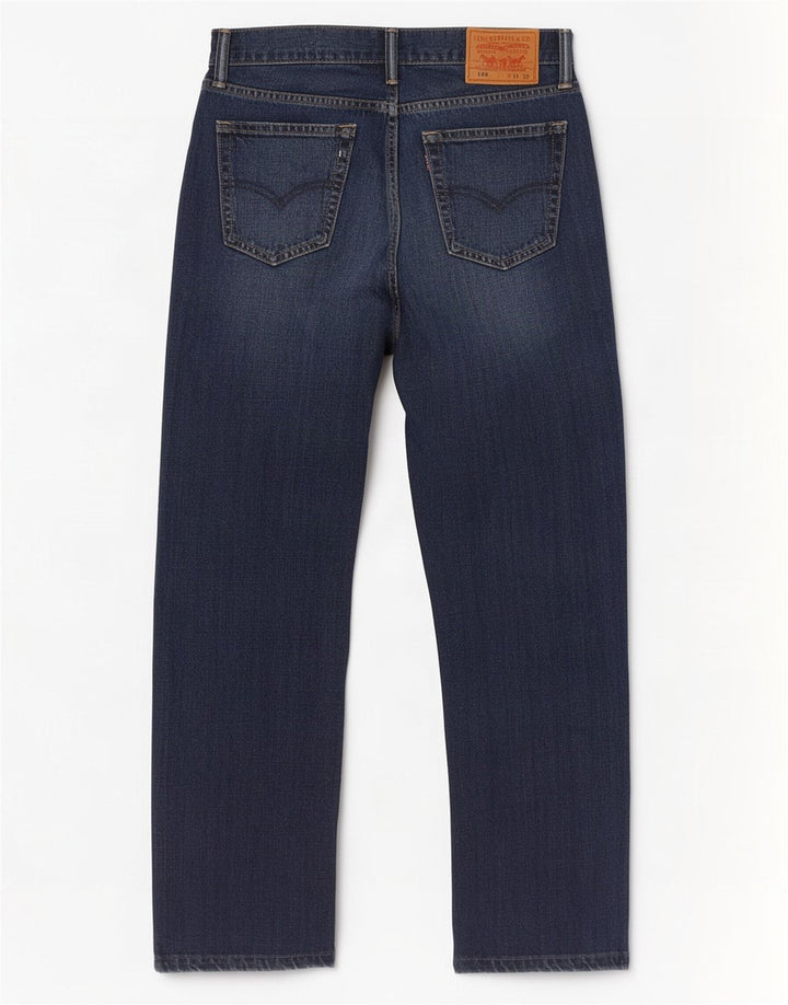 Levi's Herre 514 Straight Jeans W30 L30 Blå Bomuld