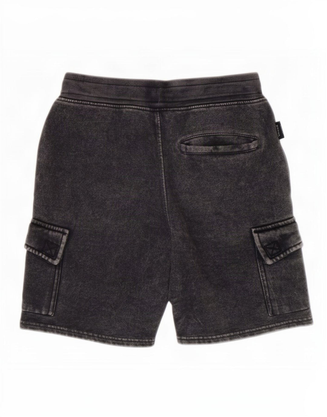 Bænk drenge cargo shorts 11-12 år W26 grå bomuld