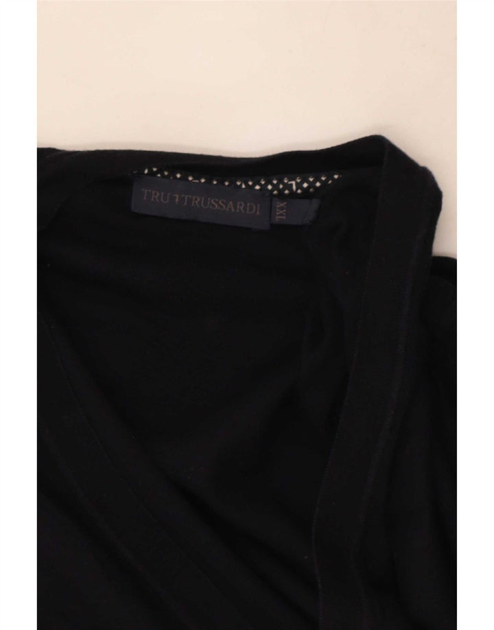 Trussardi herre cardigan sweater 2XL marineblå