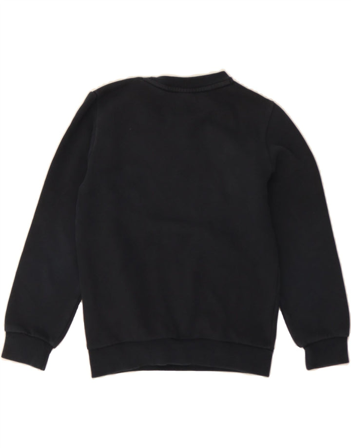 PUMA Boys Graphic Sweatshirt Jumper 9-10 Years Medium  Black Cotton Vintage Puma and Second-Hand Puma from Messina Hembry 