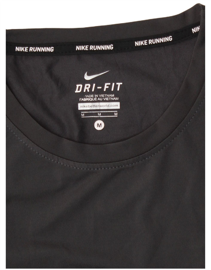 Nike herre Dri Fit T-shirt top mellemgrå