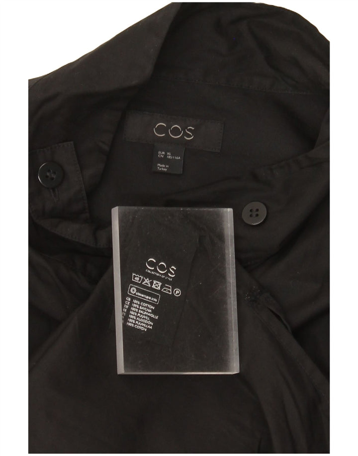 Cos Herreskjorte XL Sort Bomuld